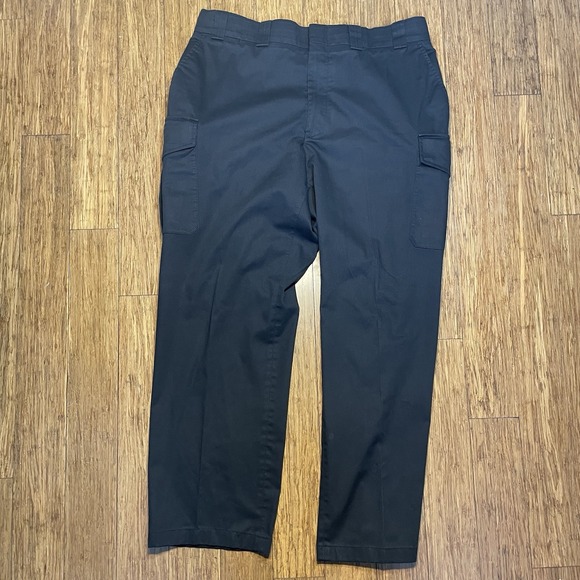 Blauer Tactical Pants Mens 40x30 Black Cargo Pockets Straight Utility - Picture 1 of 6